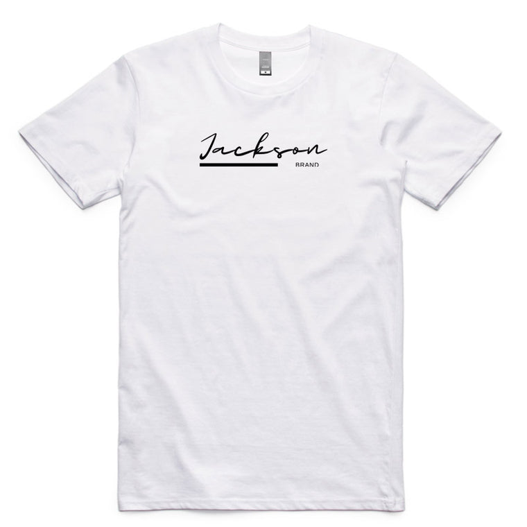 The 'Jackson Brand' T-shirt in White